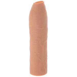 Fantasy X-tensions Elite Uncut Silicone Enhancer in Tan